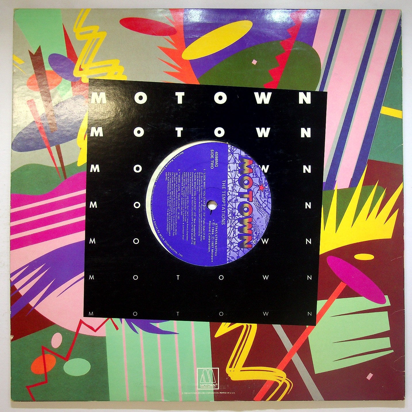 EBOND The Temptations - Look What You Started Vinile V118119