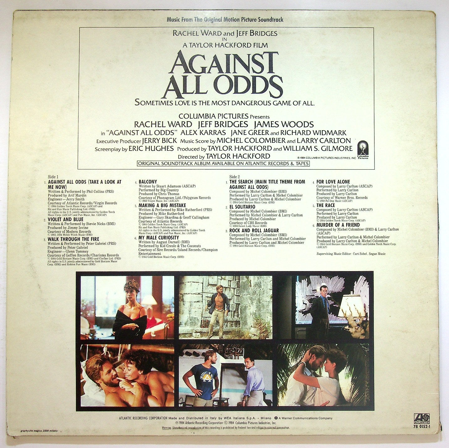 EBOND Various - Against All Odds (Original Soundtrack) Vinile V119010