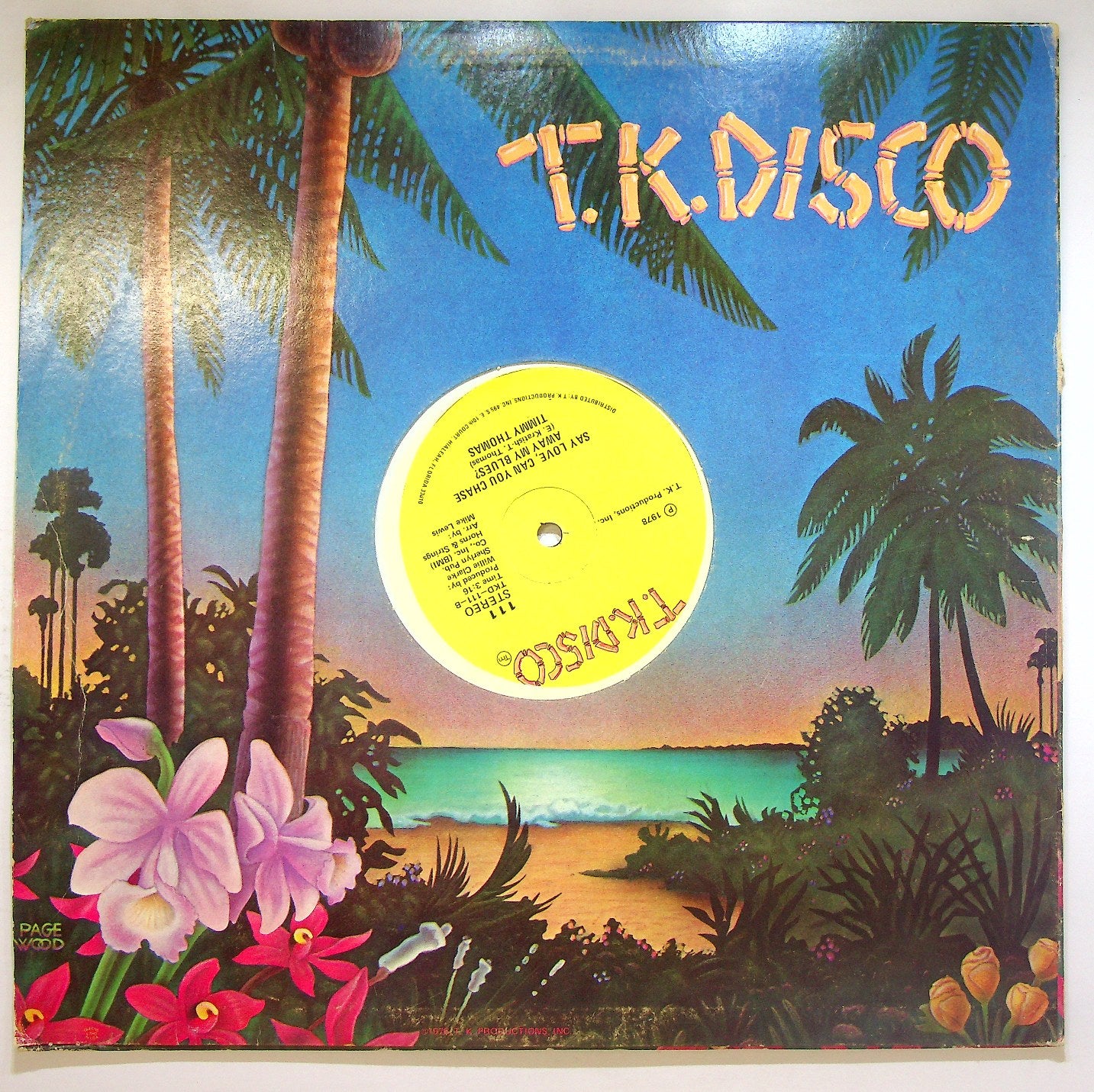 EBOND Timmy Thomas - Freak In, Freak Out Vinile V119035