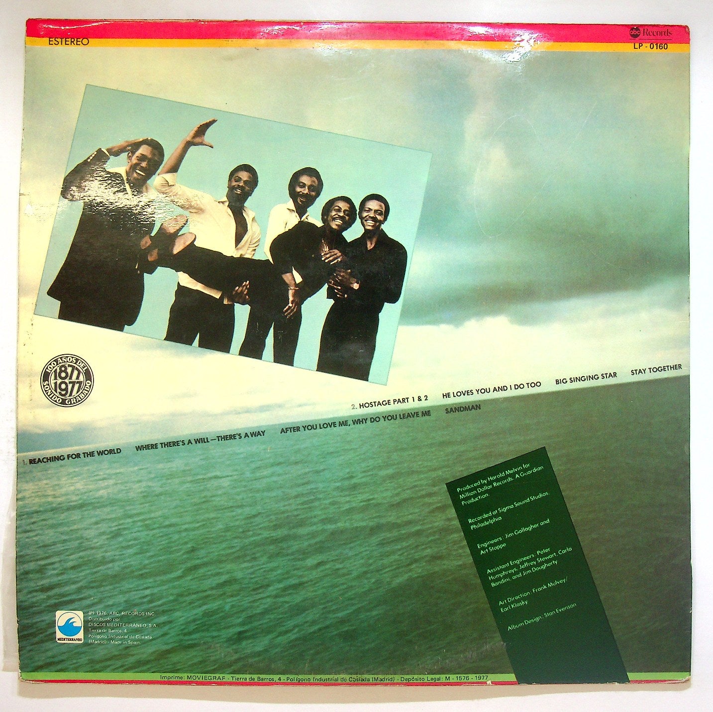 EBOND Harold Melvin - Intentar Atrapar El Mundo Vinile V119075