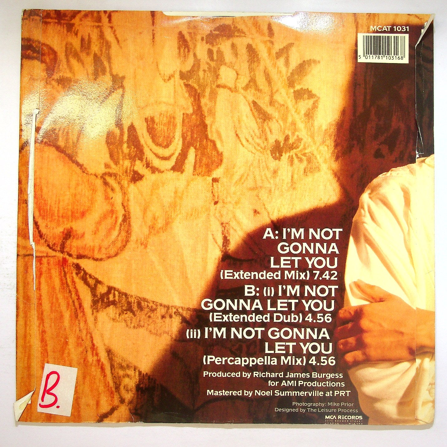 EBOND Colonel Abrams - I'm Not Gonna Let You Vinile V119077