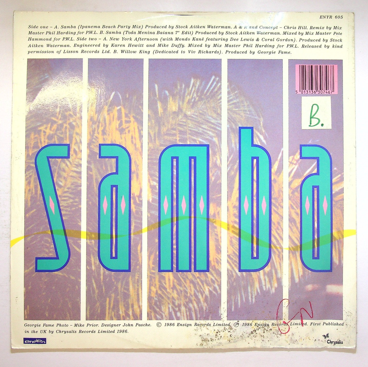 EBOND Georgie Fame - Samba Vinile V119093