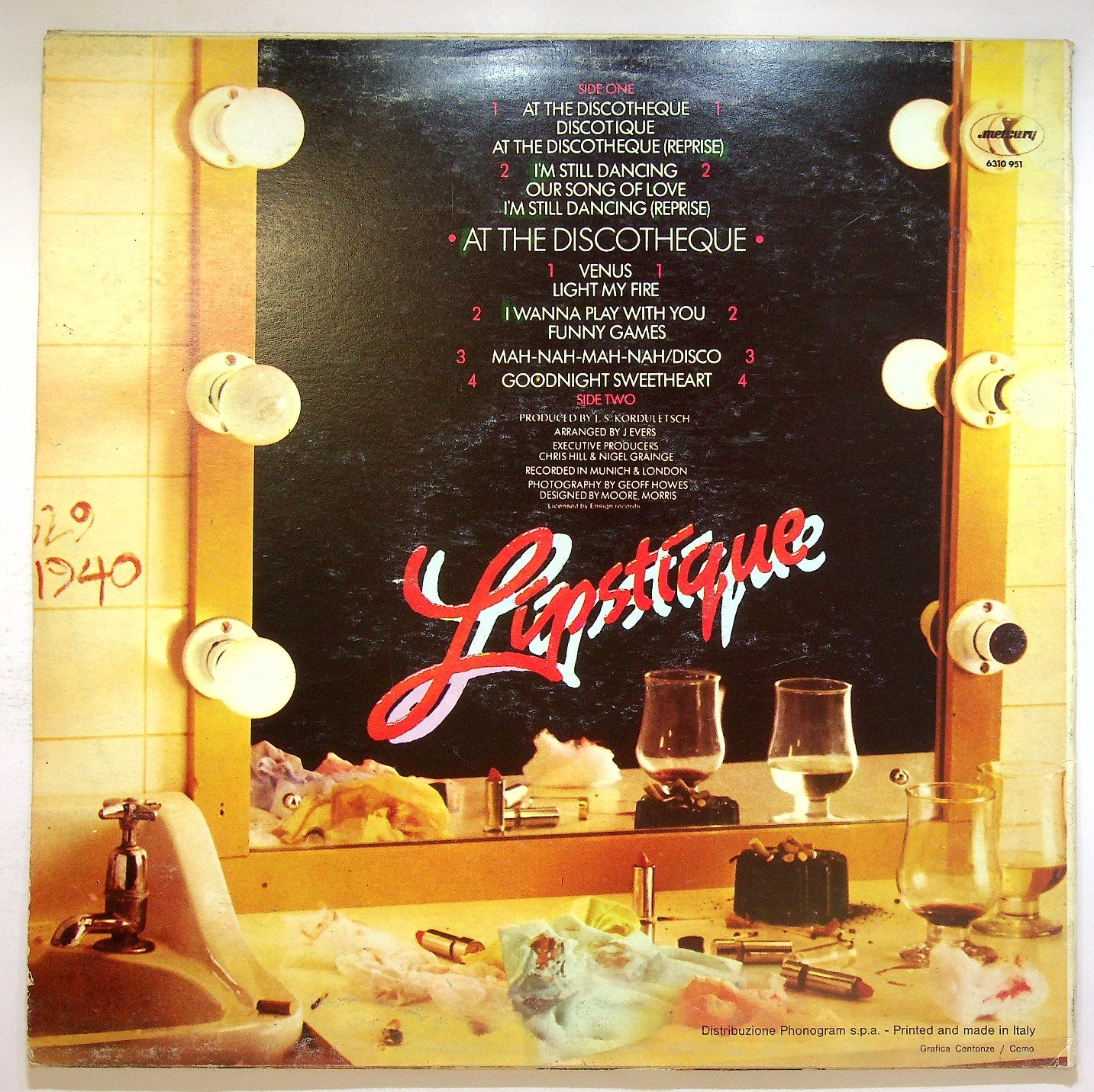 EBOND Lipstique - At The Discotheque Vinile V119097