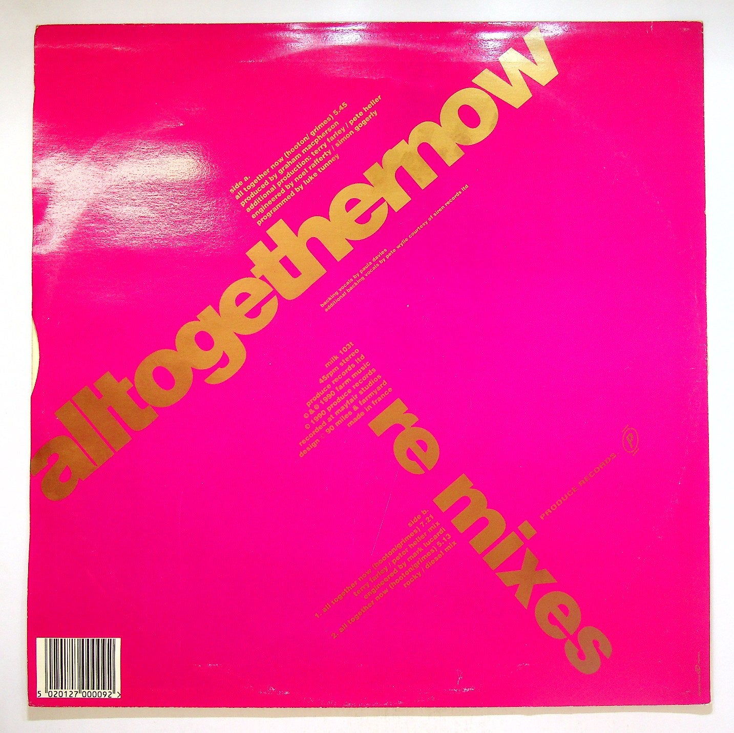 EBOND The Farm - All Together Now Vinile V119122