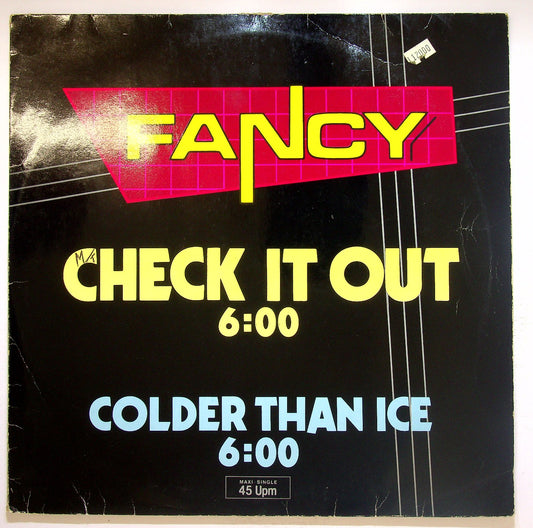 EBOND Fancy - Check It Out / Colder Than Ice Vinile V120004