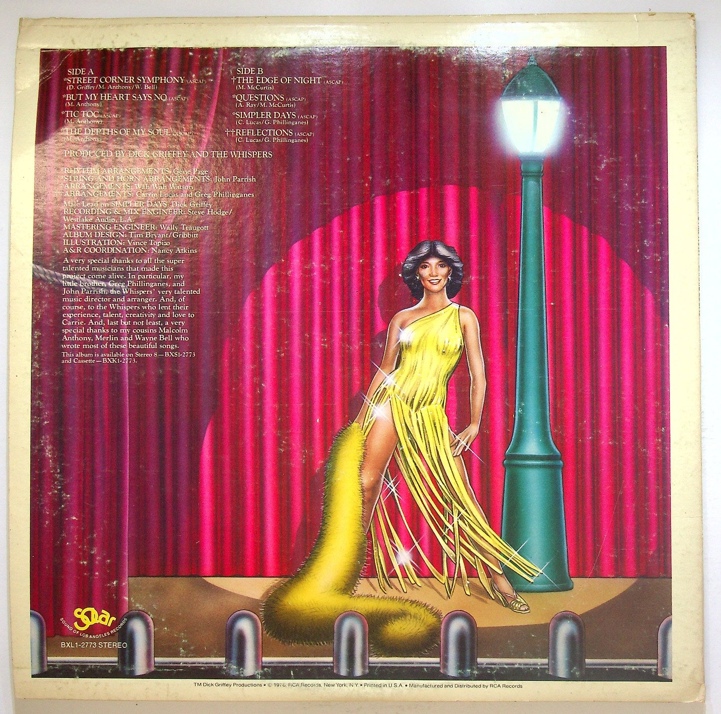 EBOND Carrie Lucas - Street Corner Symphony Vinile V120009