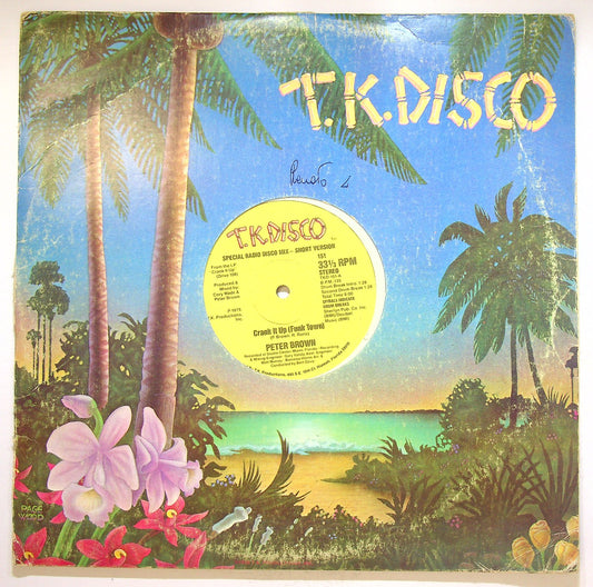 EBOND Peter Brown - Crank It Up (Funk Town) Vinile V120011
