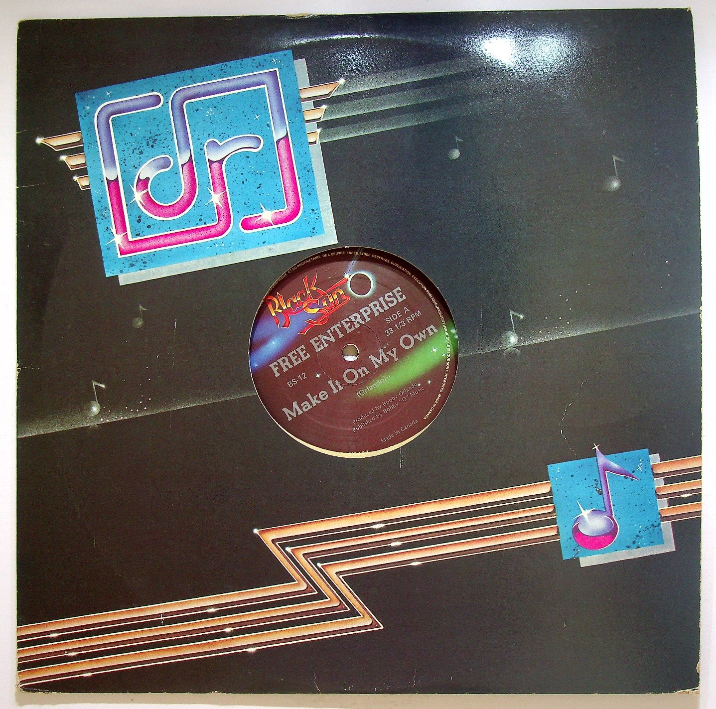 EBOND Free Enterprise - Make It On My Own Vinile V120022
