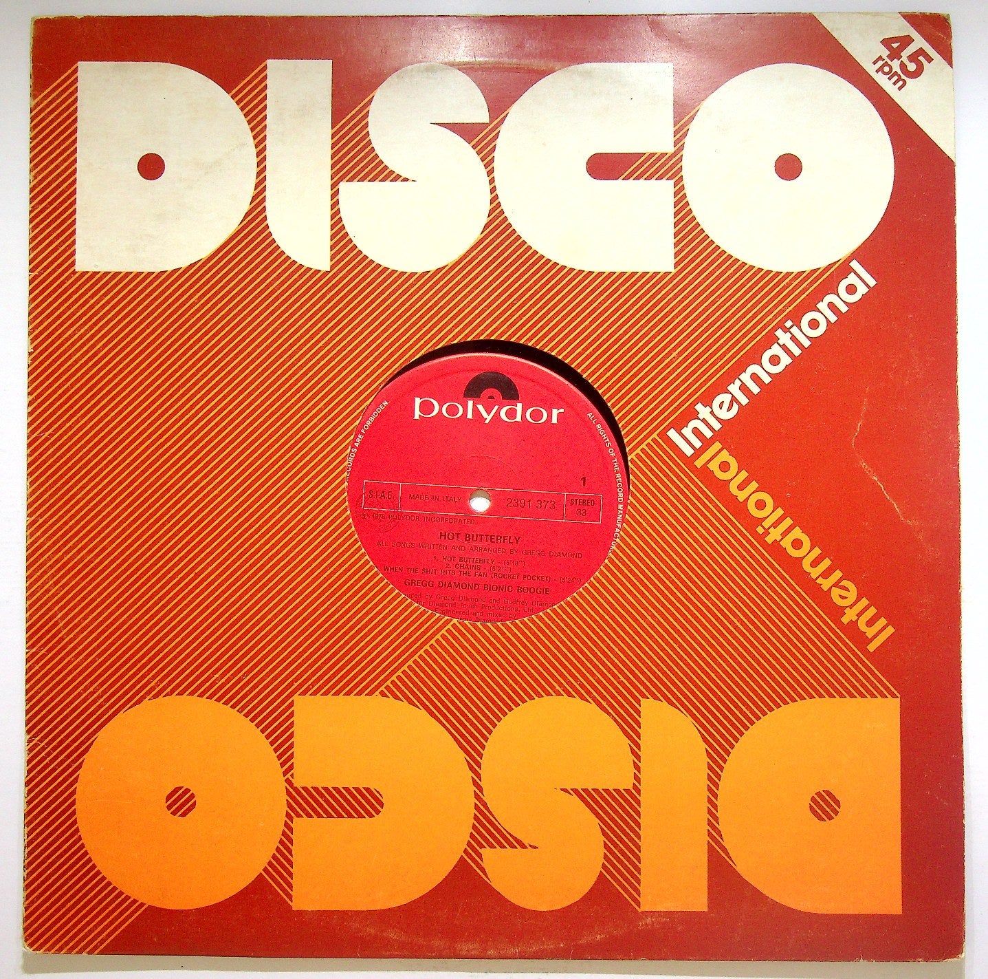 EBOND Gregg Diamond , Bionic Boogie - Hot Butterfly Vinile V120023