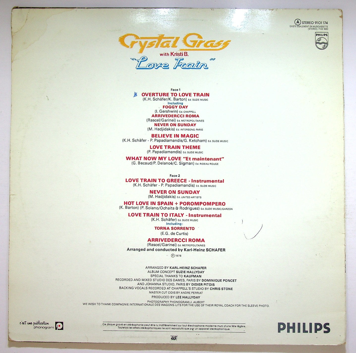 EBOND Crystal Grass With Kristi B. - Love Train Vinile V120026