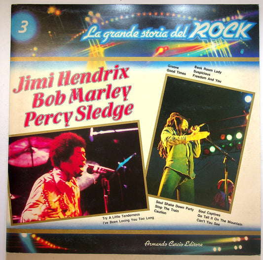 EBOND Jimi Hendrix / Bob Marley / Percy Sledge Vinile V120034
