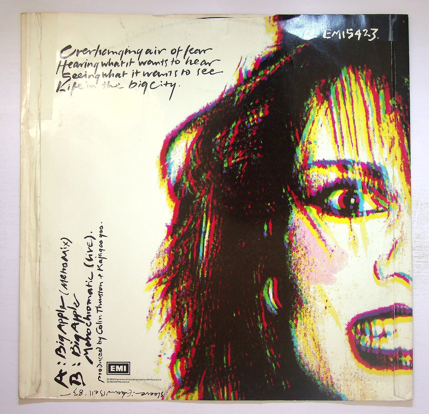 EBOND Kajagoogoo - Big Apple Vinile V120050