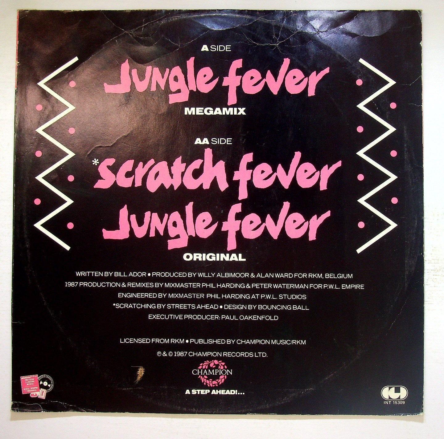 EBOND Kinkina - Jungle Fever (1987 Megamixes) Vinile V120096