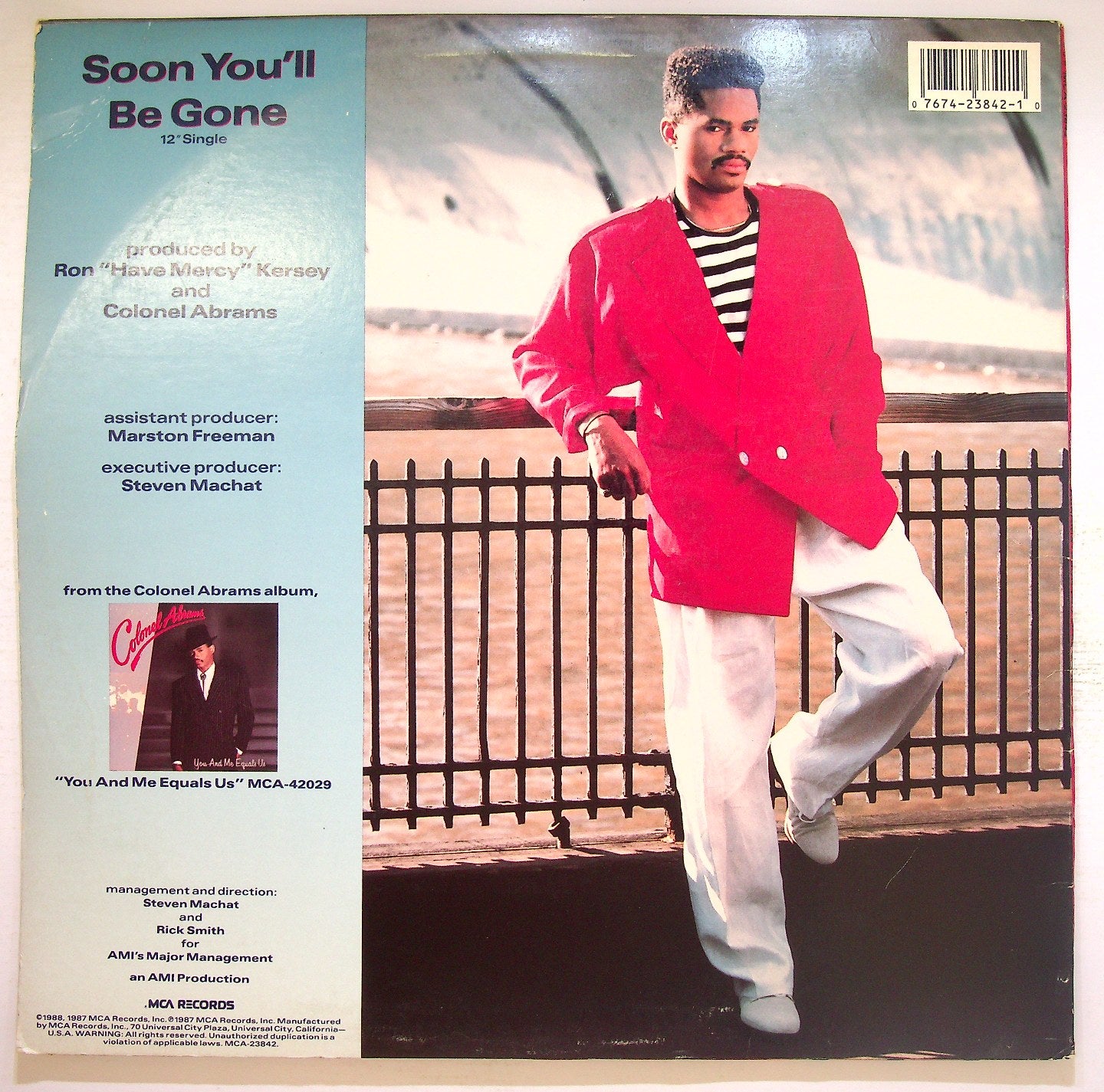 EBOND Colonel Abrams - Soon You'll Be Gone Vinile V120117