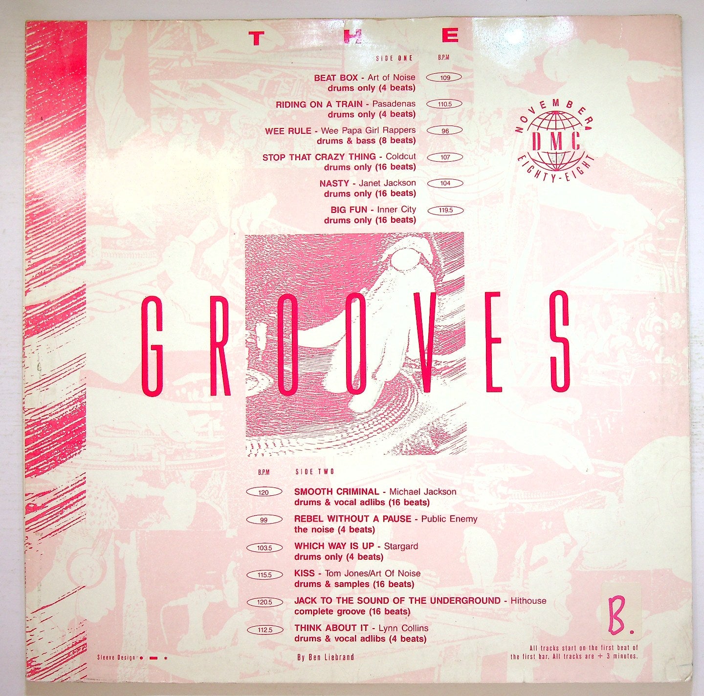 EBOND Various - The Grooves - November 88 Vinile V120127