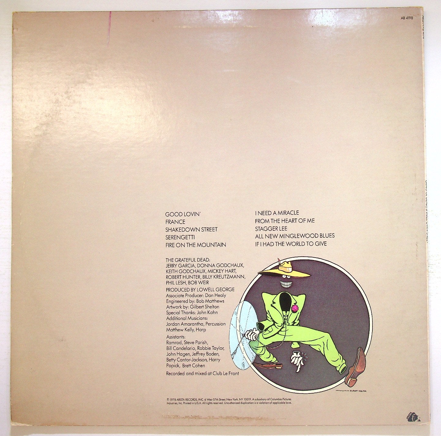 EBOND Grateful Dead - Shakedown Street Vinile V120133