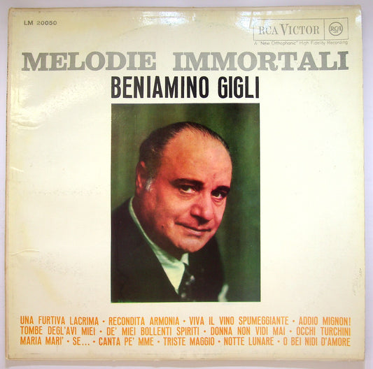 EBOND Beniamino Gigli - Melodie Immortali Vinile V120149