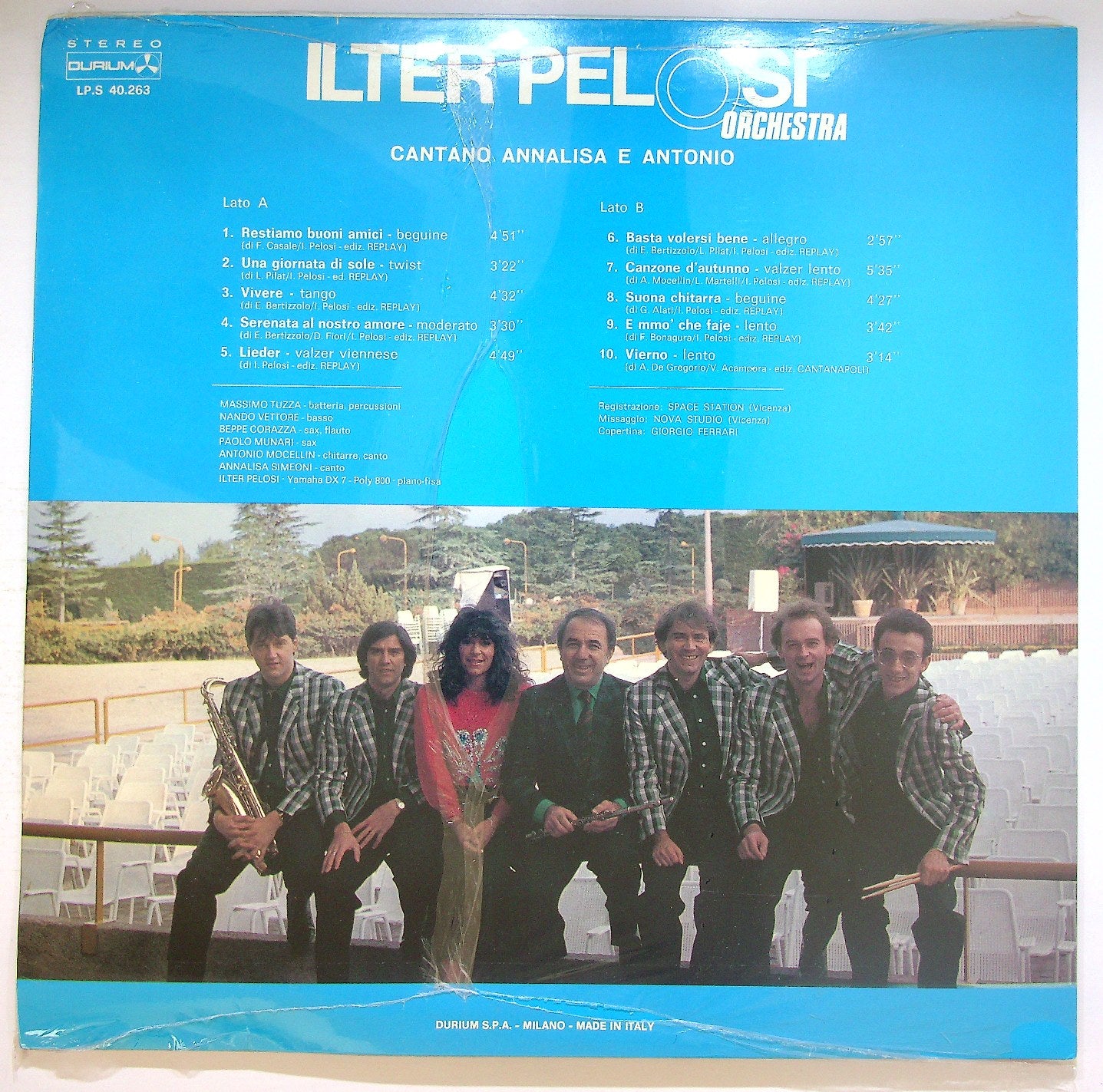 EBOND Ilter Pelosi Orchestra - Basta Volersi Bene Vinile V121040