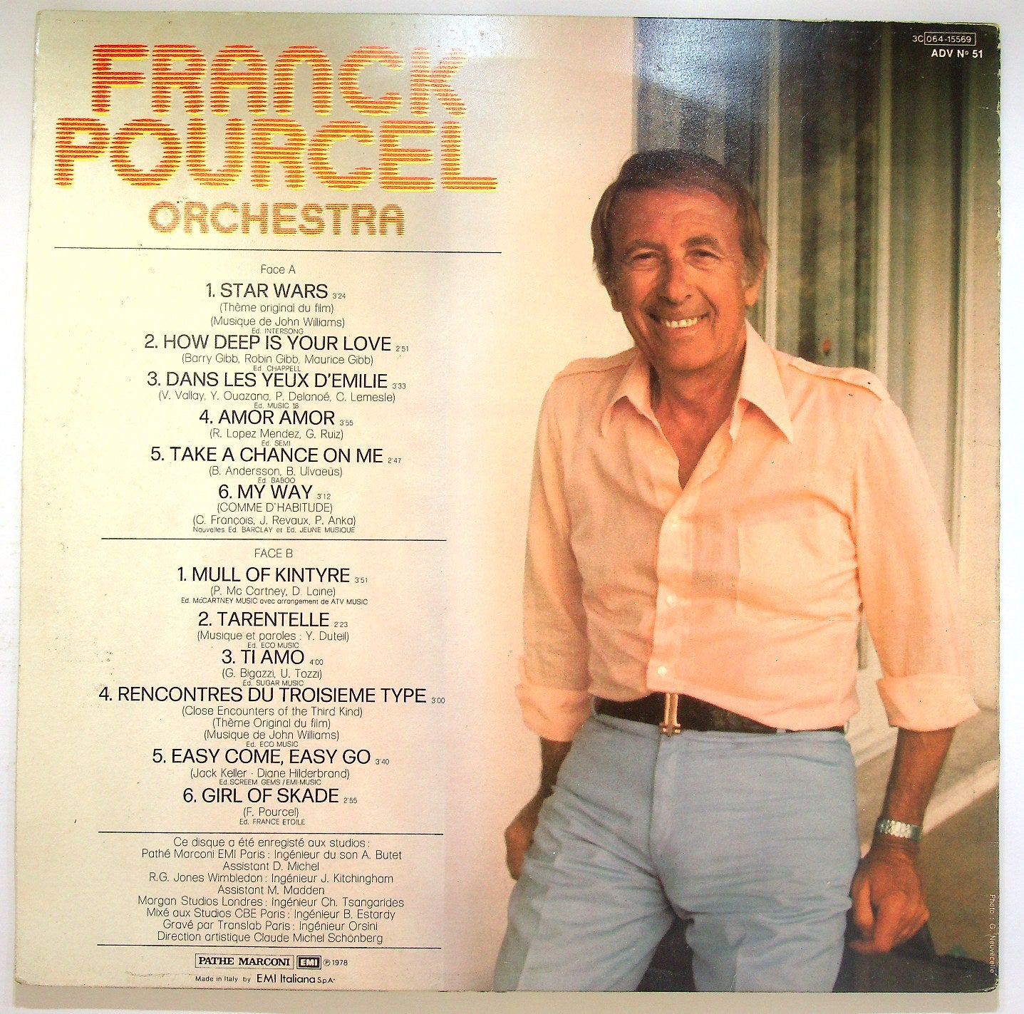 EBOND Franck Pourcel - Franck Pourcel Orchestra Vinile V121056