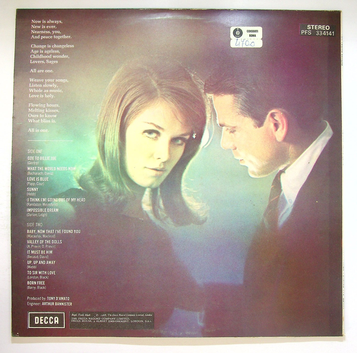 EBOND Ronnie Aldrich And His Two Pianos - For Young Lovers Vinile V121079