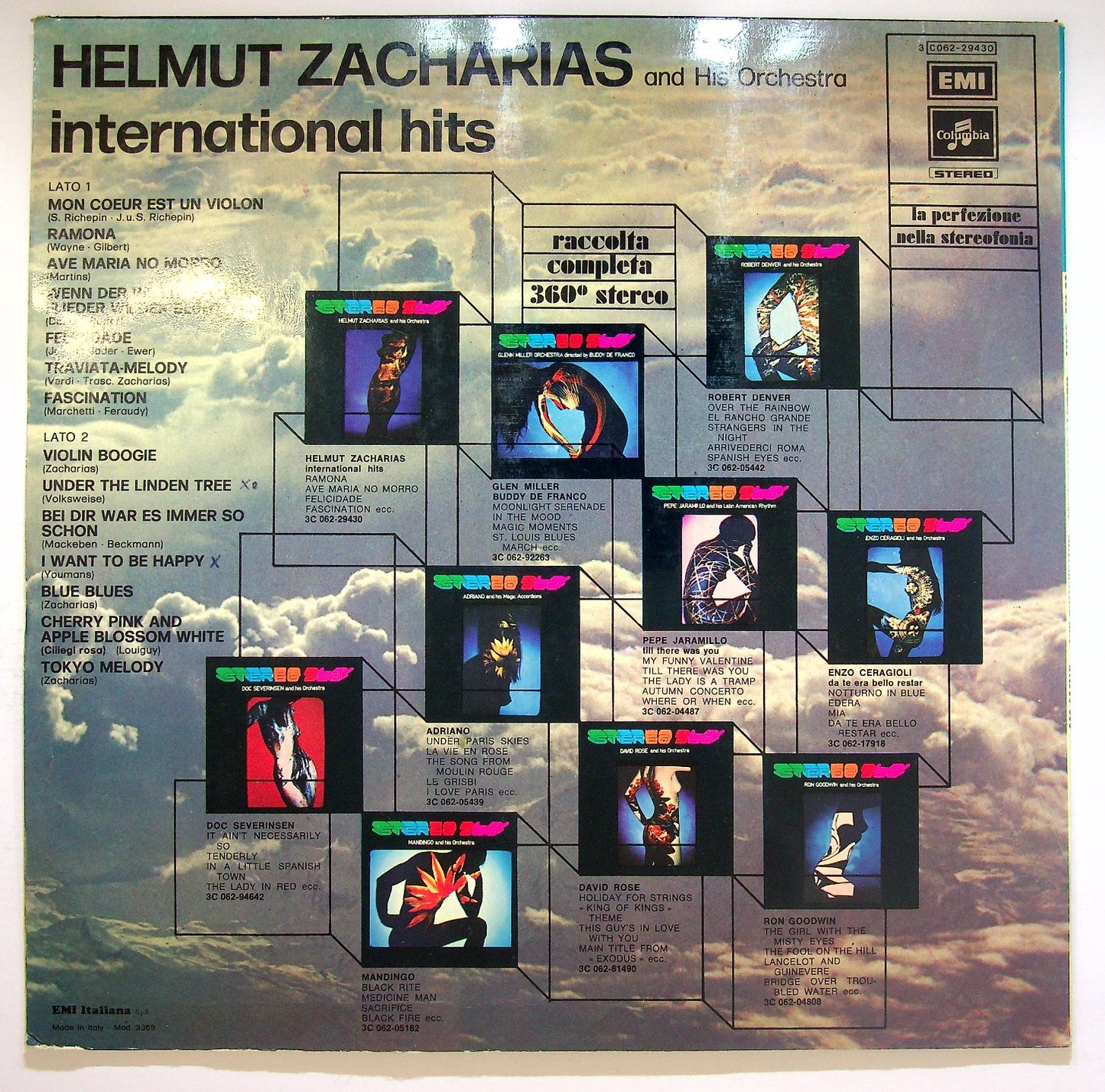 EBOND Helmut Zacharias - International Hits / Stereo 360° Vinile V121091