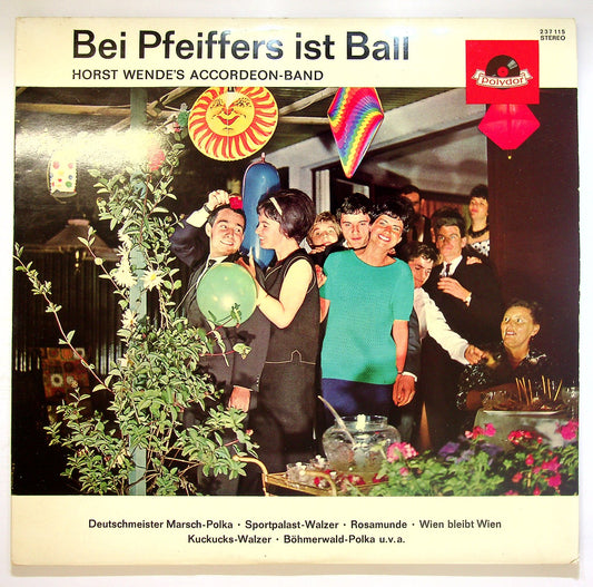 EBOND Horst Wende's Accordeon-Band - Bei Pfeiffers Ist Ball Vinile V121106