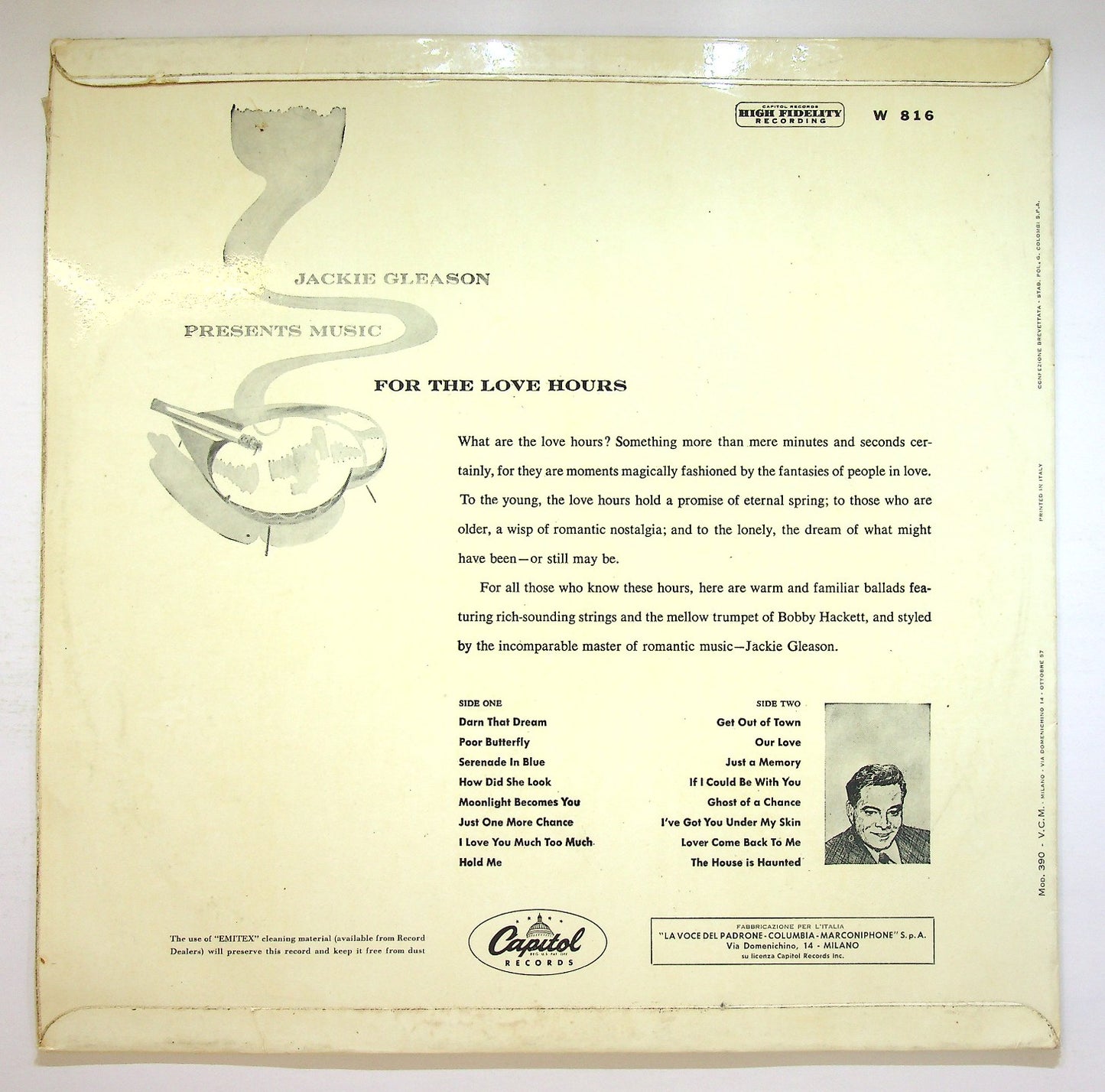 EBOND Jackie Gleason Presents Music For The Love Hours Vinile V121109