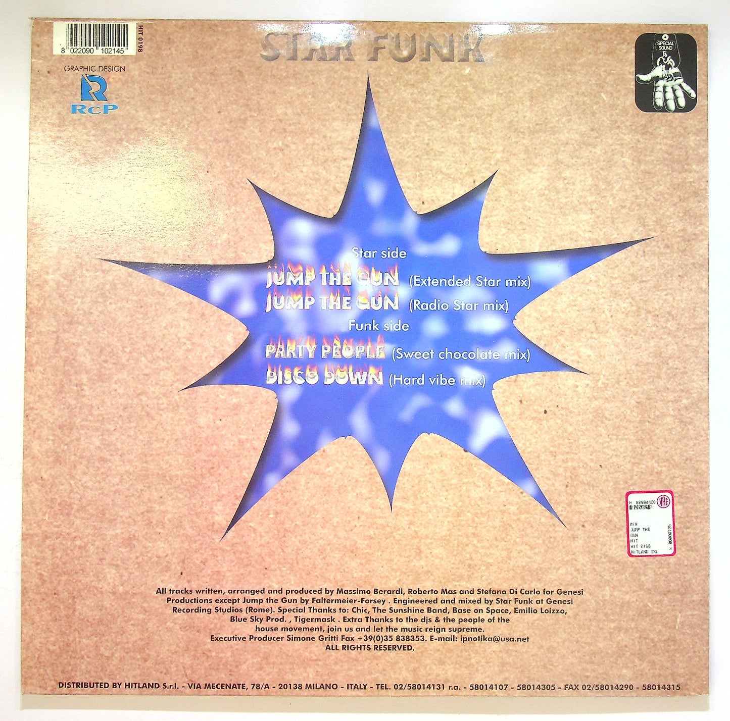 EBOND Star Funk - Jump The GunVinile V122009