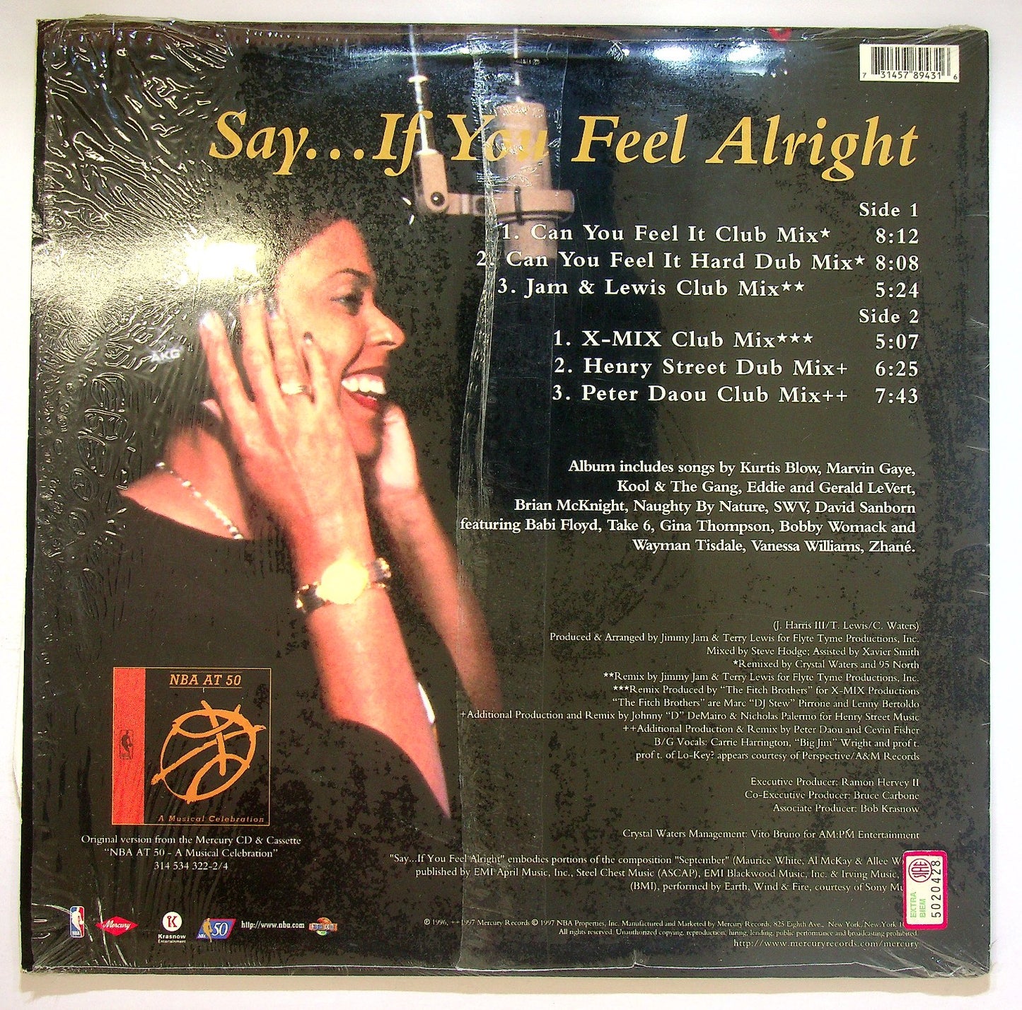 EBOND Crystal Waters - Say...If You Feel Alright Vinile V122032