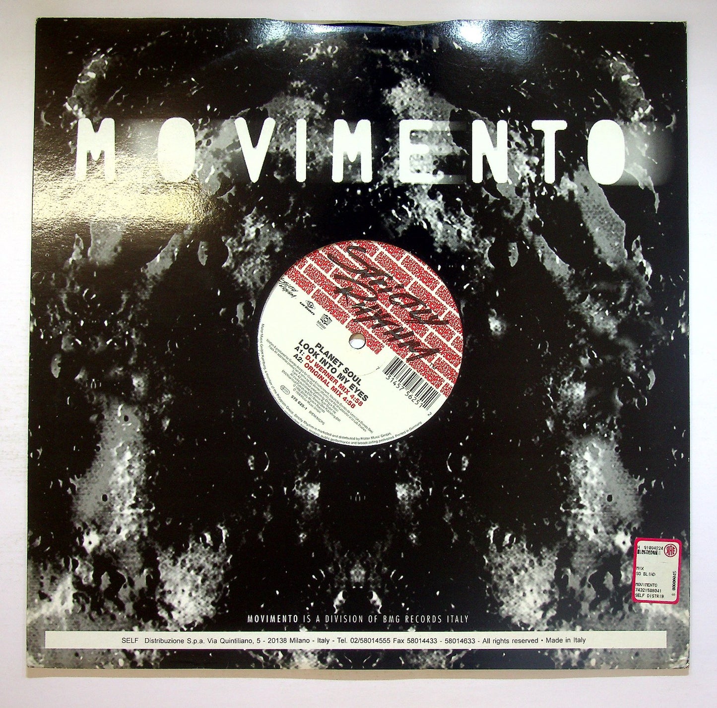 EBOND Planet Soul - Look Into My Eyes Vinile V122041