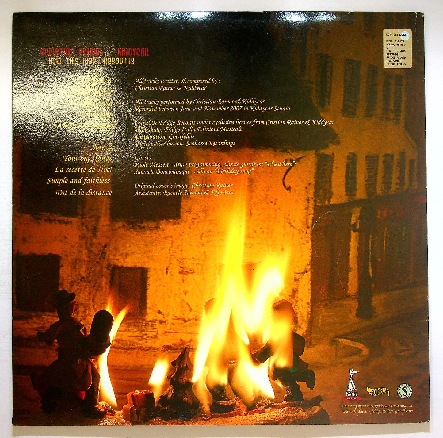 EBOND Christian Rainer & Kiddycar - How This Word Resounds Vinile V122043
