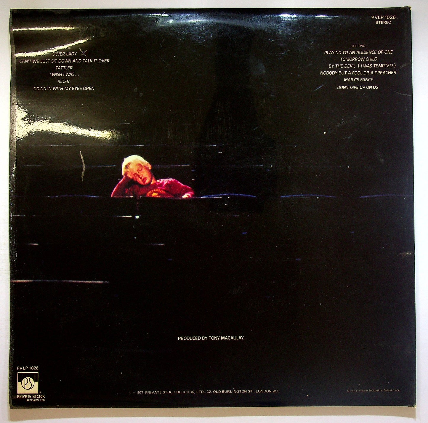 EBOND David Soul - Playing To An Audience Of One Vinile V122056