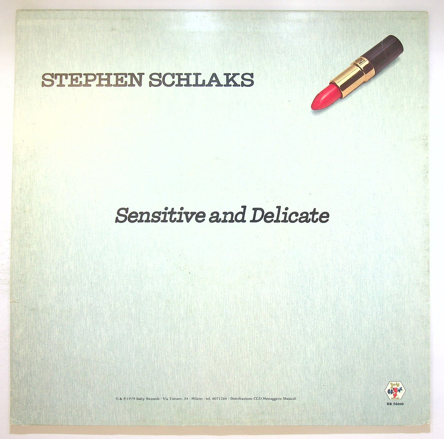 EBOND Stephen Schlaks - Sensitive And Delicate Vinile V122072
