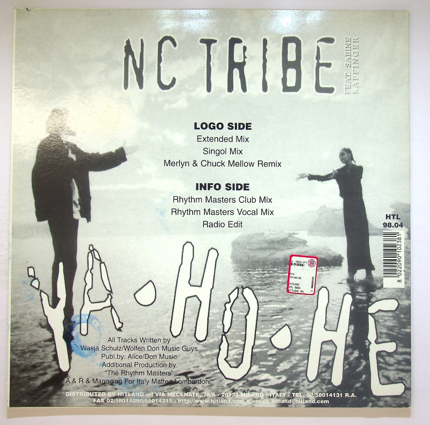 EBOND NC Tribe Feat. Sabine Kapfinger - Ya-Ho-He Vinile V122084