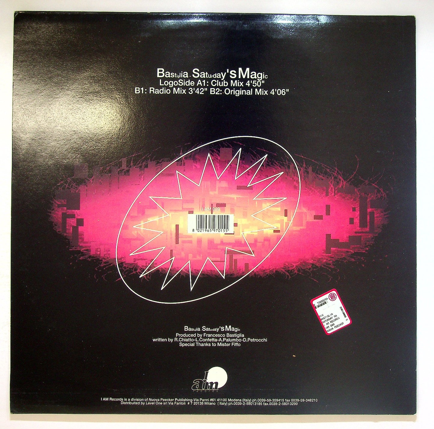 EBOND Bastiglia - Saturday's Magic Vinile V122085