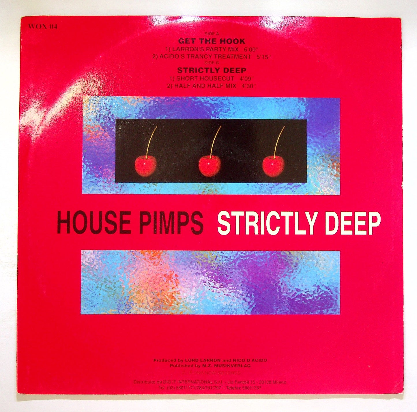 EBOND House Pimps - Get The Hook / Strictly Deep Vinile V122088