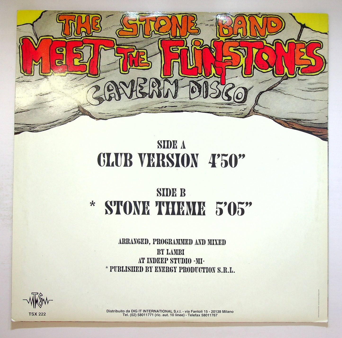 EBOND The Stone Band - Meet The Flinstones Vinile V122089