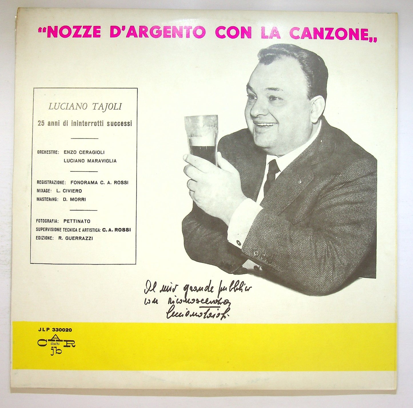 EBOND Luciano Tajoli - Nozze D'Argento Con La Canzone Vinile V122091