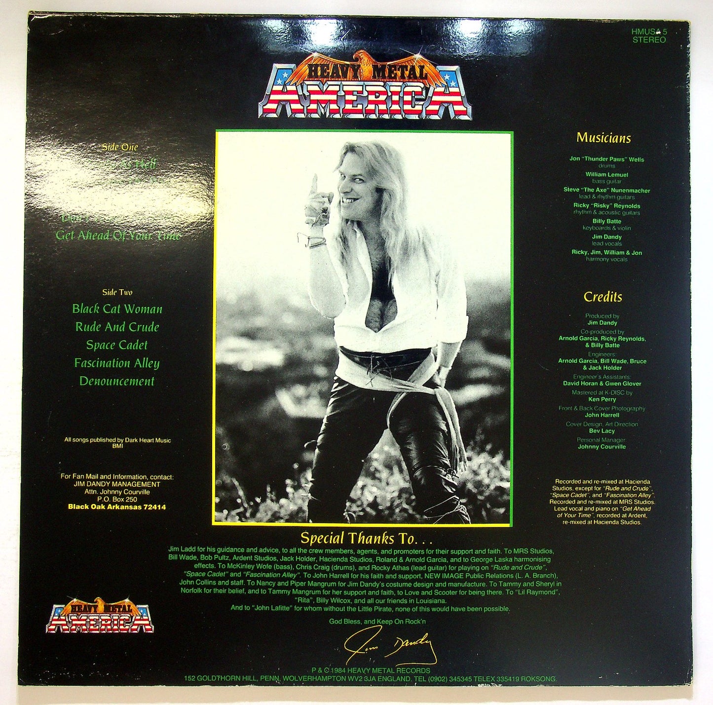 EBOND Jim Dandy - Ready As Hell Vinile V122106