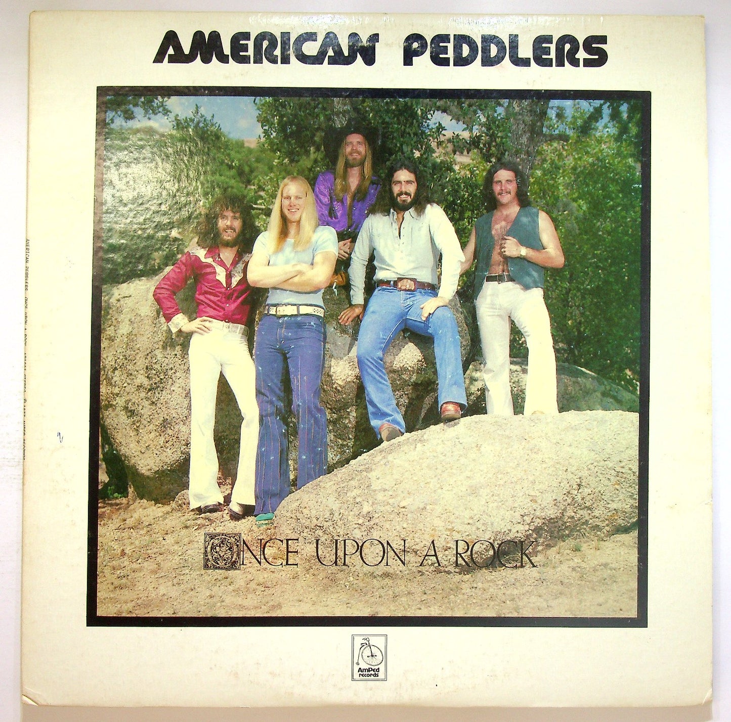 EBOND American Peddlers - Once Upon A Rock AUTOGRAFATO Vinile V122108