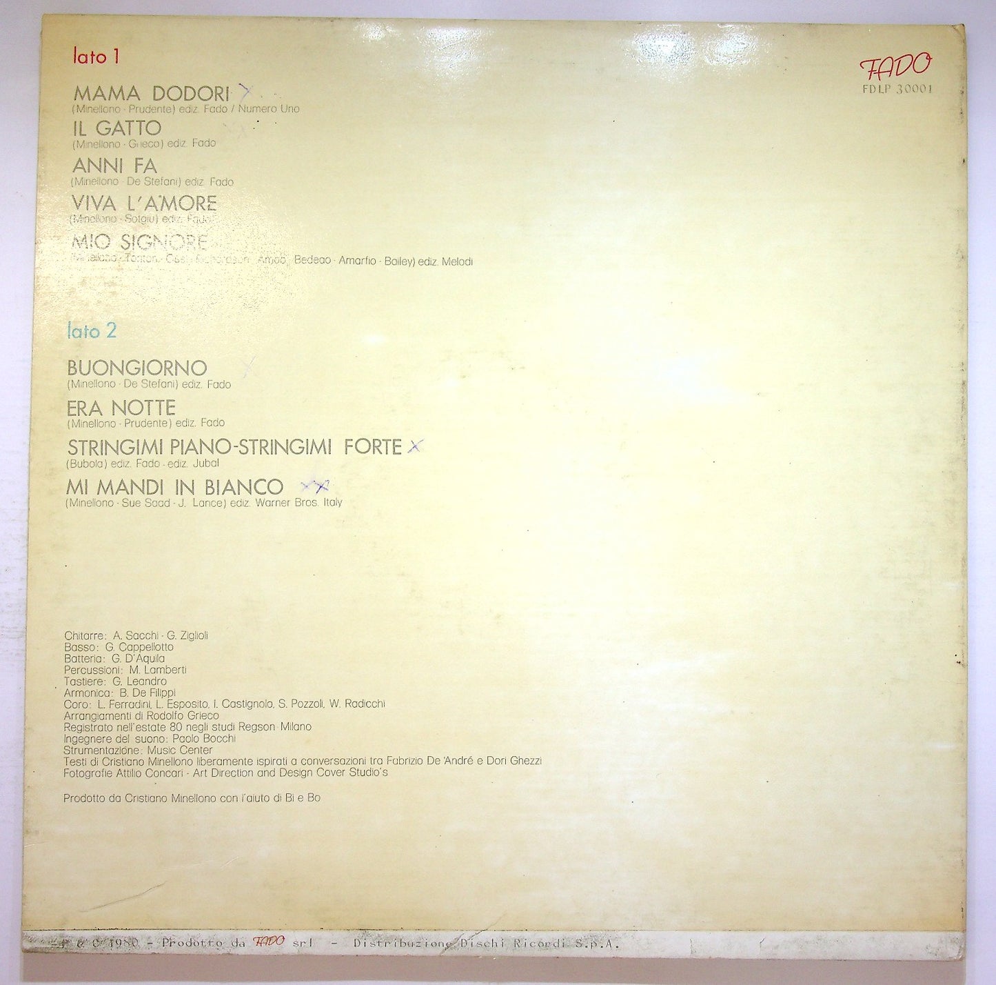 EBOND Dori Ghezzi - Mamadodori Vinile V122119