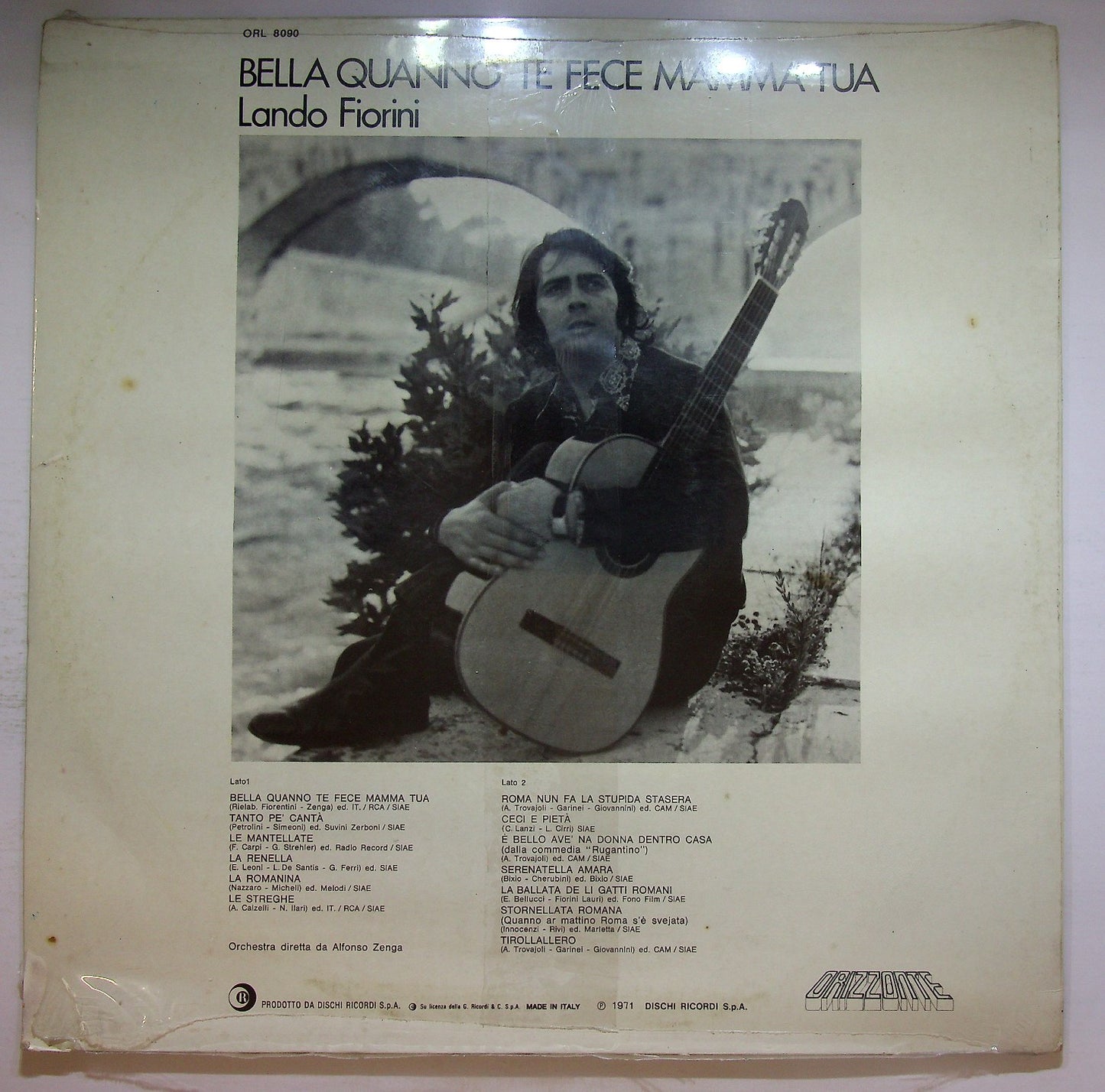 EBOND Lando Fiorini - Bella Quanno Te Fece Mamma Tua Vinile V122121