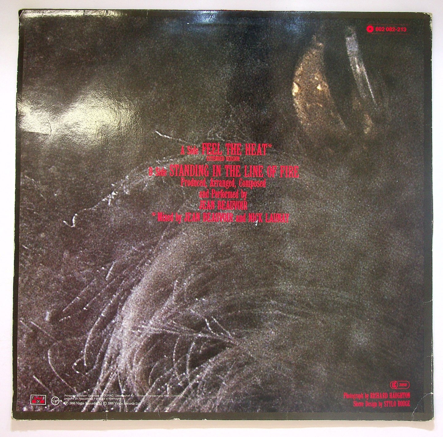 EBOND Jean Beauvoir - Feel The Heat Vinile V122139