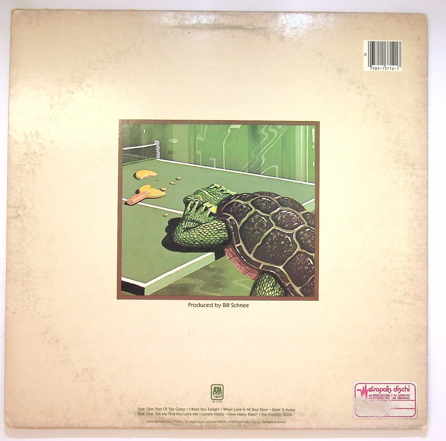 EBOND Pablo Cruise - Part Of The Game Vinile V122147