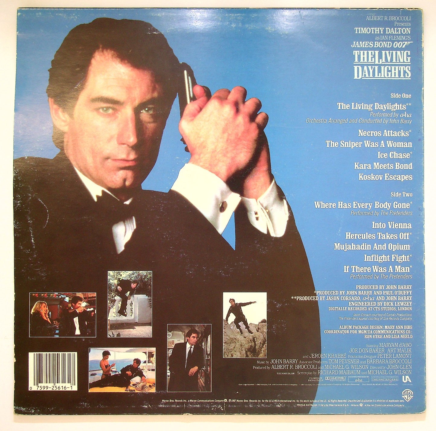EBOND Various - The Living Daylights (Original Soundtrack) Vinile V123017