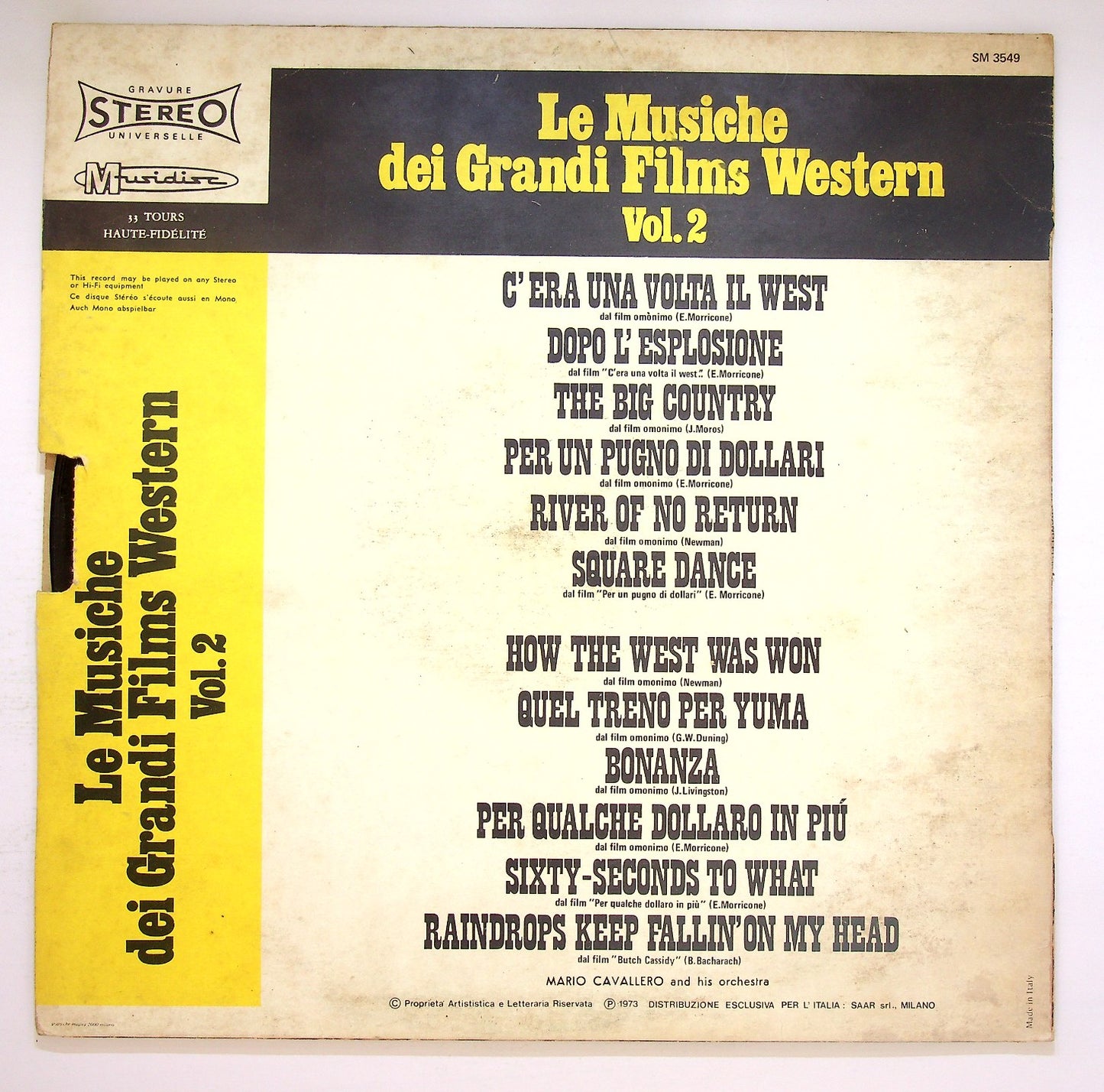 EBOND Le Musiche Dei Grandi Film Western Vol. 2 Vinile V123025