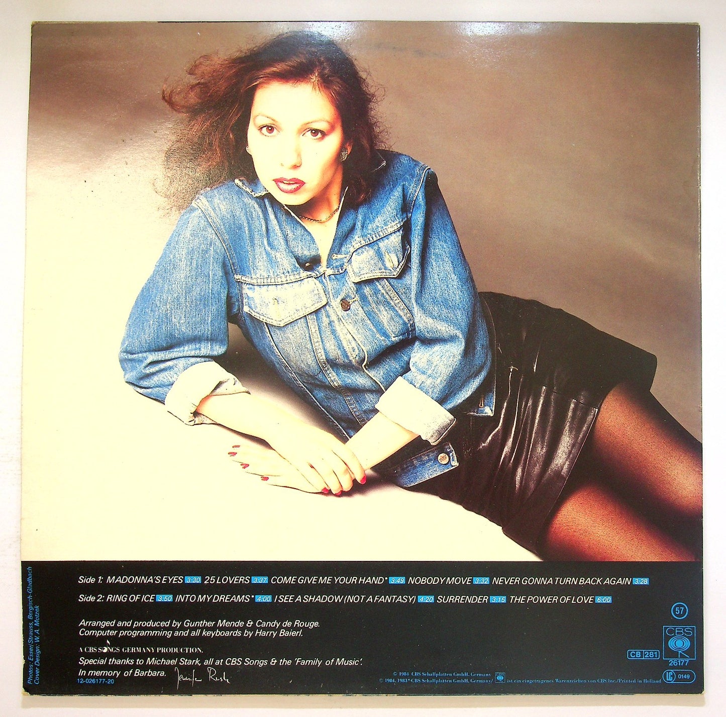 EBOND Jennifer Rush - Jennifer Rush Vinile V123052