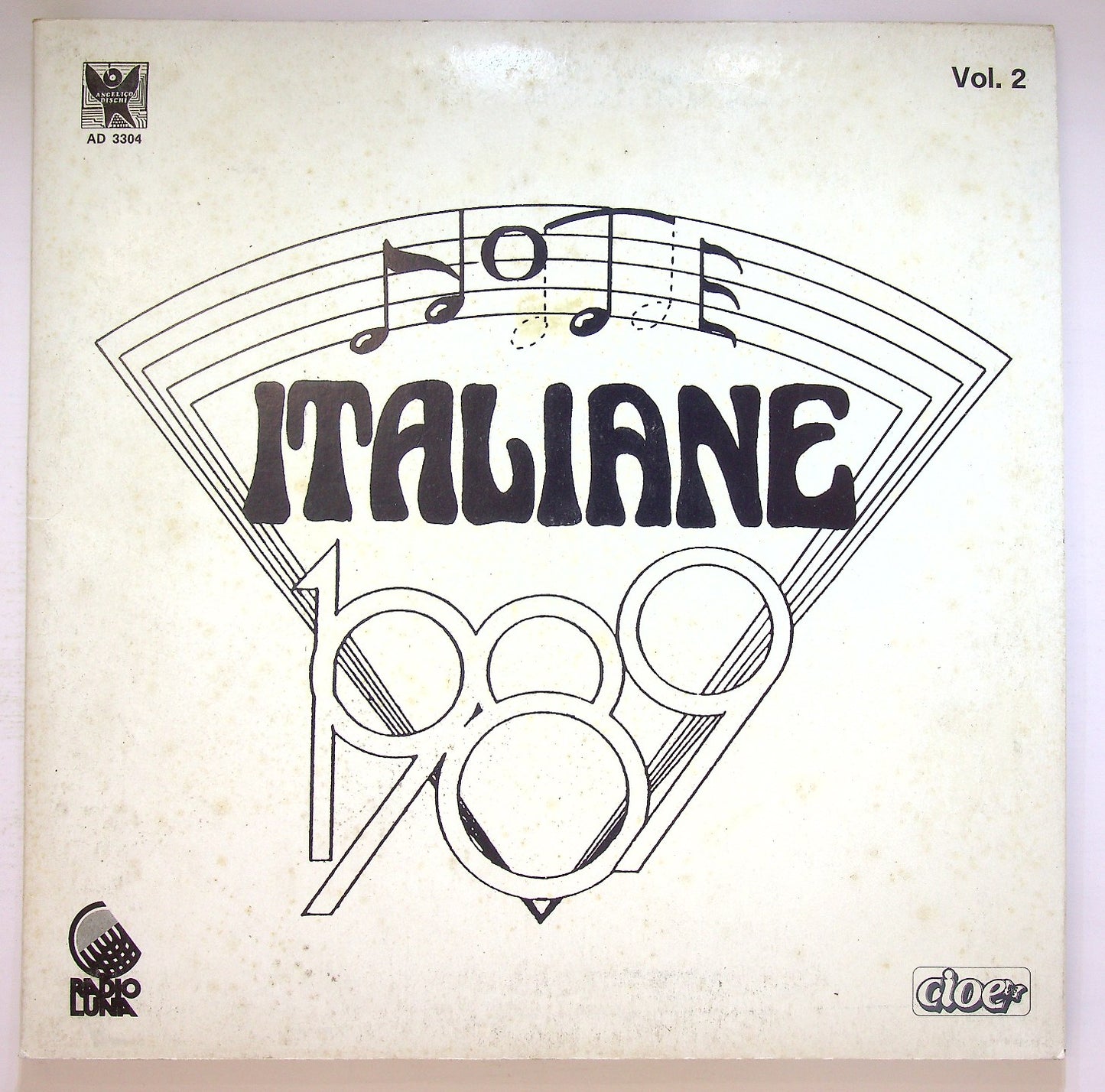 EBOND Various - Note Italiane 1989 Vinile V123059