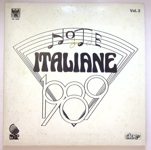 EBOND Various - Note Italiane 1989 Vinile V123059