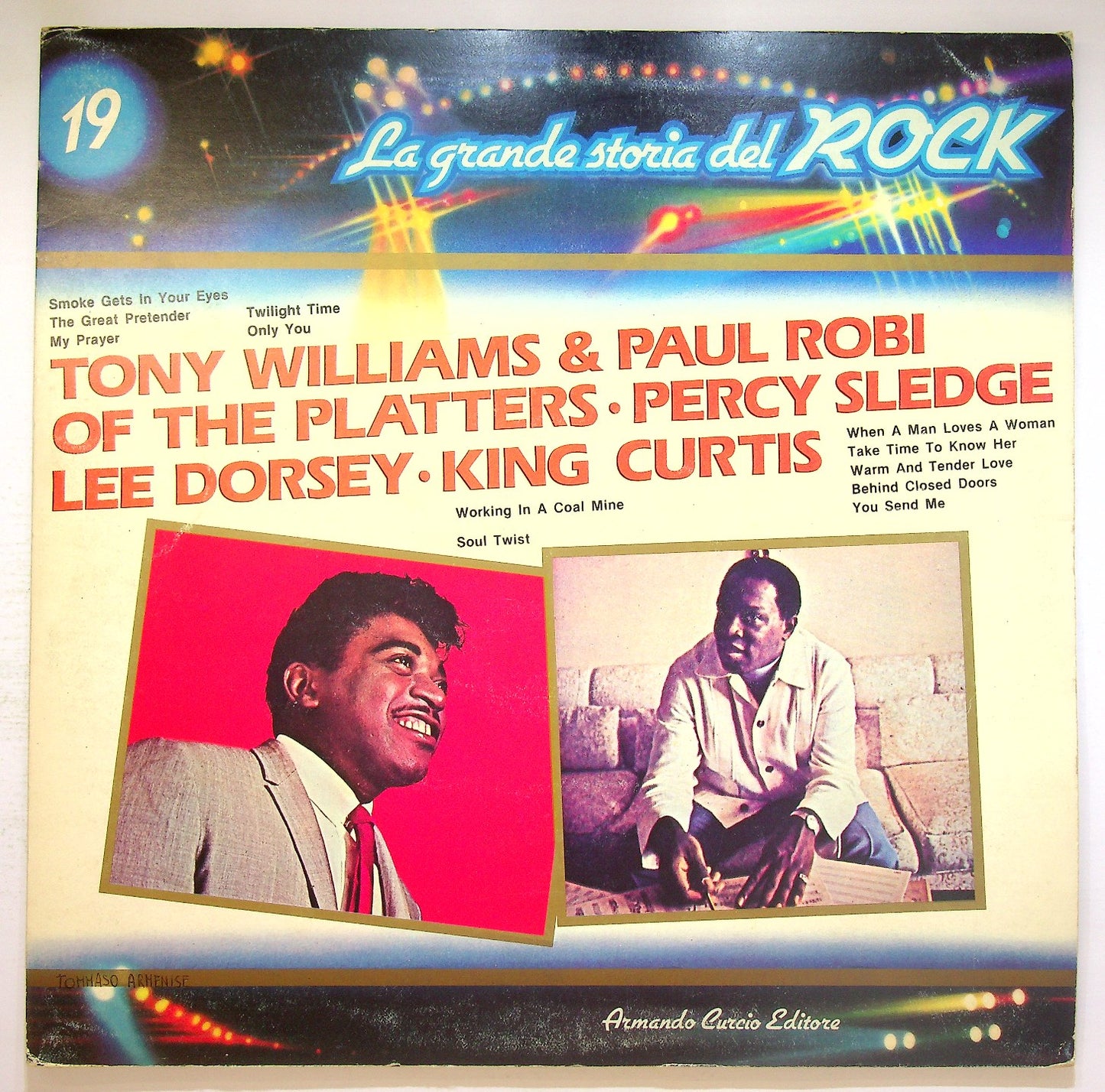EBOND Tony Williams & Paul Robi Of The Platters / Percy Sledge Vinile V123081